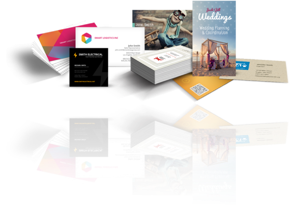 graphic design graphic about brochures and business cards